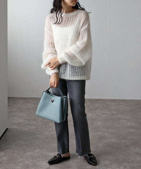 【雑誌掲載】2WAYワンハンドルバッグ 12-1122